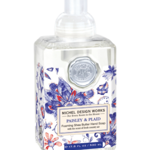 Flüssigseife Schaum PAISLEY & PLAID 530 ml von Michel Design Works