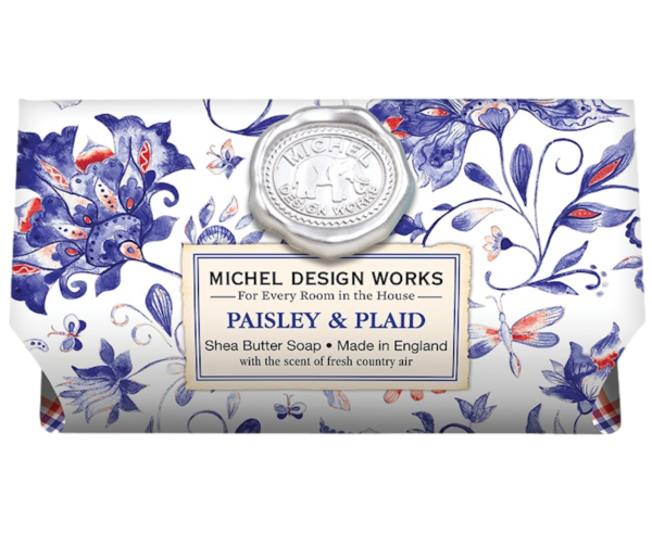 Seife 245 g PAISLEY & PLAID von Michel Design Works