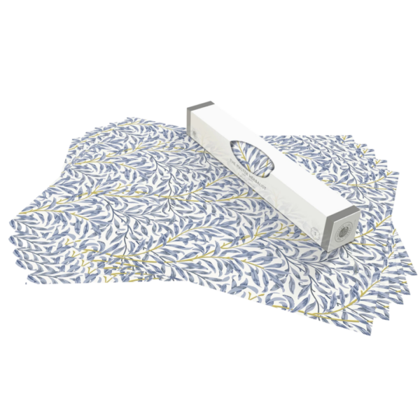 Duftendes Schrankpapier Leinen Blue Willow William Morris von The Master Herbalist