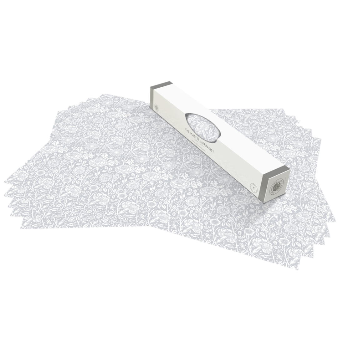 Duftendes Schrankpapier William Morris Pure Grey Maiglöckchen - The Master Herbalist