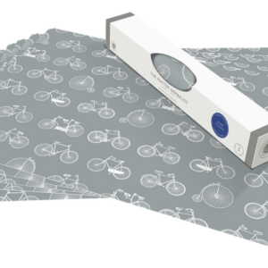 Schrankpapier abwaschbar Bicycles Graublau von The Master Herbalist