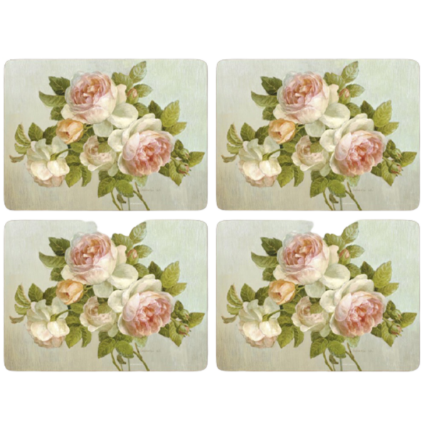 Pimpernel Tischsets ANTIQUE ROSES 4er Set