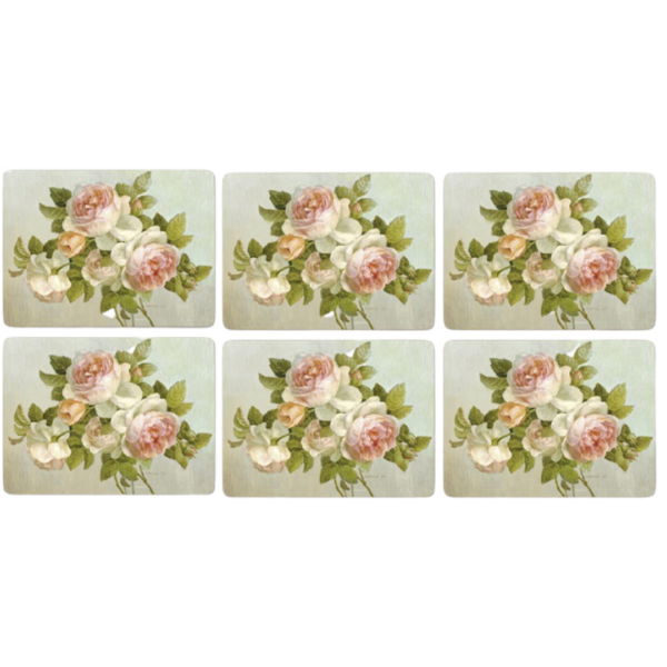 Pimpernel Tischsets ANTIQUE ROSES 6er Set