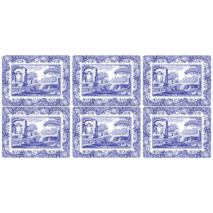 Pimpernel Tischsets BLUE ITALIAN Spode 6er Set