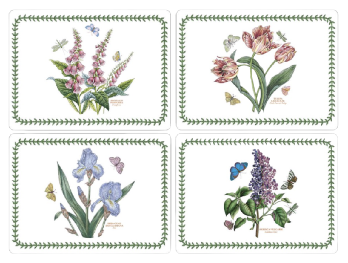 Pimpernel Tischsets BOTANIC GARDEN 4er Set