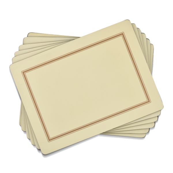Pimpernel Tischsets CLASSIC CREAM 6er Set