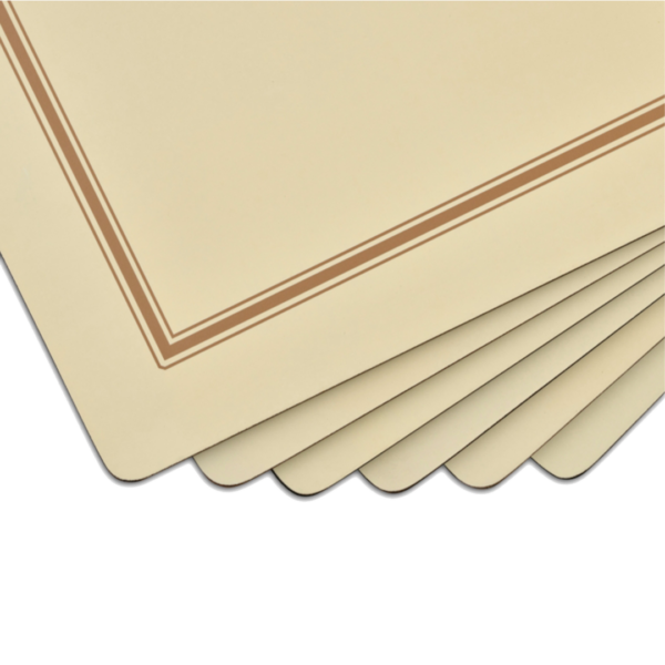 Pimpernel Tischsets CLASSIC CREAM 6er Set