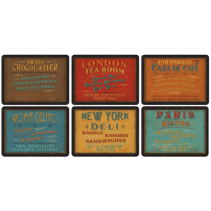 Pimpernel Tischsets LUNCHTIME 6er Set