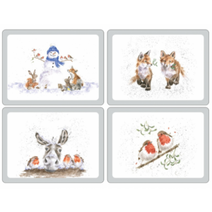 Pimpernel Tischsets WRENDALE XMAS 4er Set