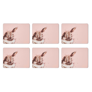 Pimpernel Tischsets WRENDALE RABBIT 6er Set