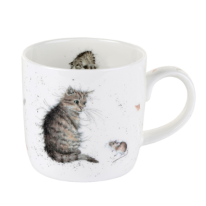Tasse Wrendale Designs - Cat and mouse KATZE