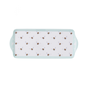 Tablett BIENE Wrendale Designs Melamin mittel Pimpernel