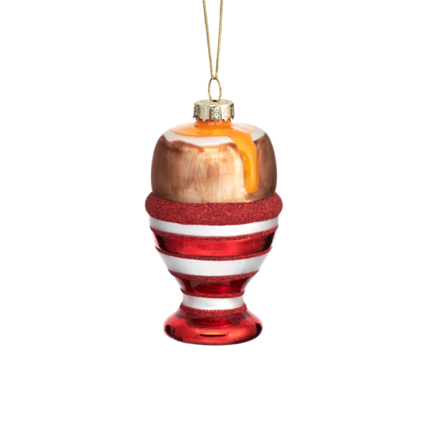 Weihnachtskugel Weich gekochtes Ei - Sass & Belle