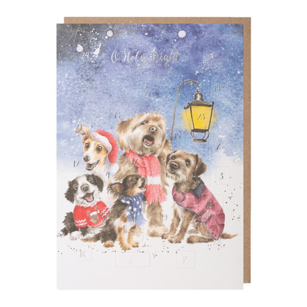 Adventskalender O HOLY NIGHT Hunde von Wrendale Designs