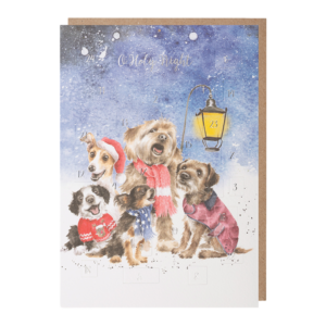 Adventskalender O HOLY NIGHT Hunde von Wrendale Designs