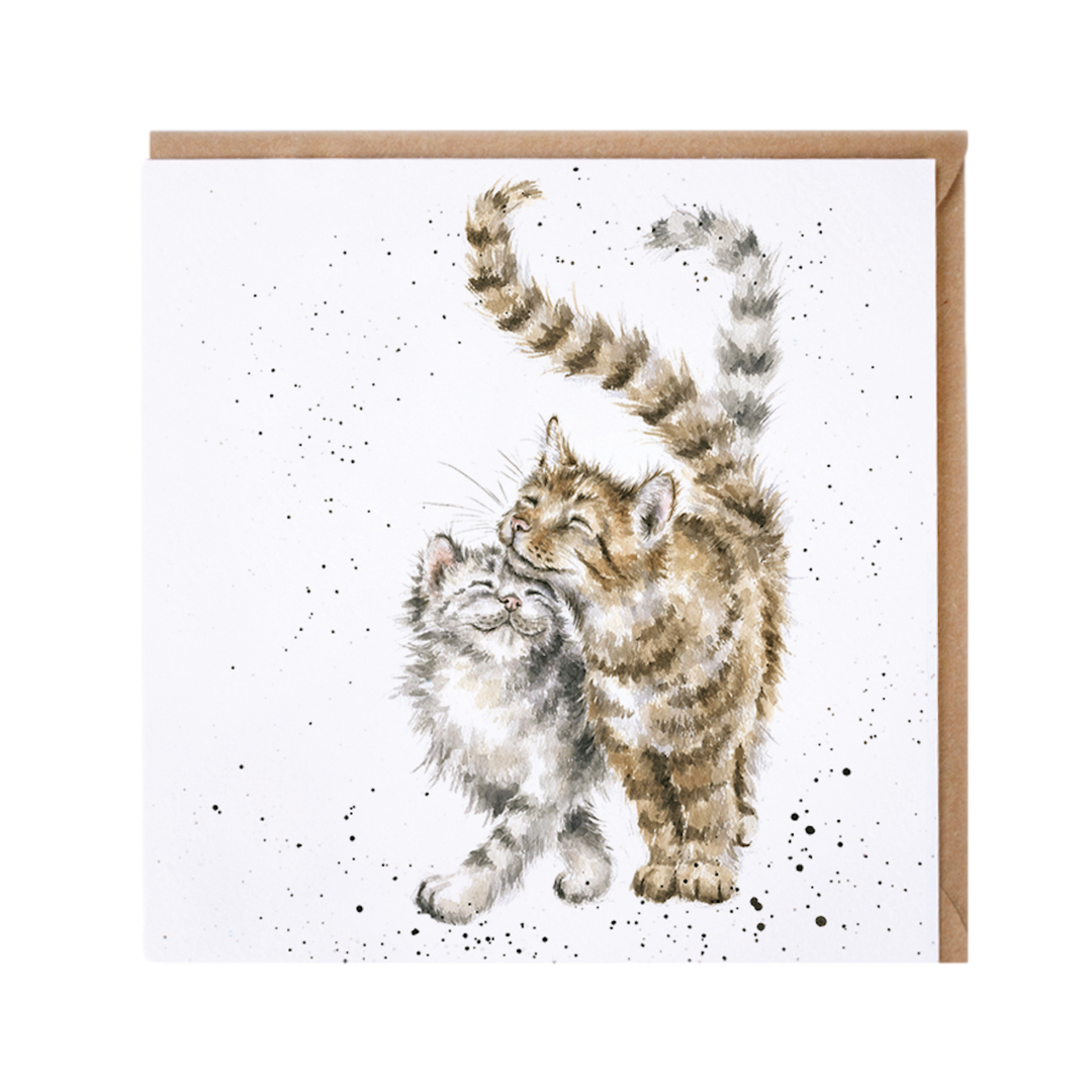 Karte Tiere KATZE Feline good von Wrendale Designs aus England