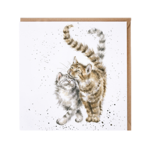 Karte Tiere KATZE Feline good von Wrendale Designs aus England