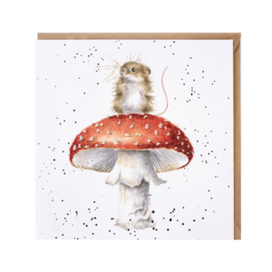 Karte Tiere MAUS He's a Fun-GI von Wrendale Designs aus England