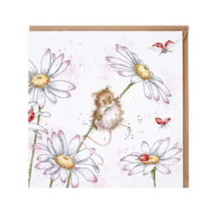 Karte Tiere MAUS Oops a daisy von Wrendale Designs aus England