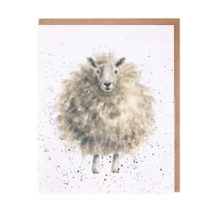 Karte Tiere SCHAF The woolly jumper von Wrendale Designs aus England