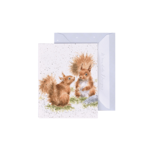 Minikarte EICHHÖRNCHEN Between Friends von Wrendale Designs aus England