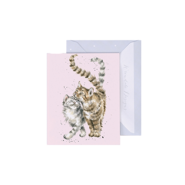 Minikarte KATZE Feline good von Wrendale Designs aus England