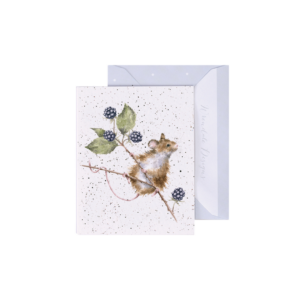 Minikarte MAUS Brambles von Wrendale Designs aus England