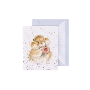 Minikarte HAMSTER Diet starts tomorrow von Wrendale Designs aus England