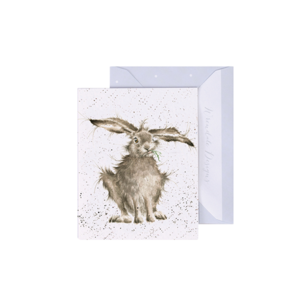 Minikarte HASE Hare brained von Wrendale Designs aus England