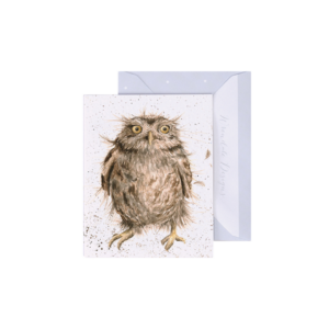 Minikarte EULE What a hoot von Wrendale Designs aus England