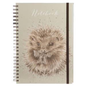 Spiralblock A4 IGEL von Wrendale Designs aus England