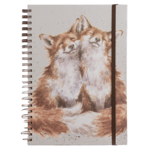 Spiralblock A4 FUCHS von Wrendale Designs aus England