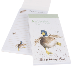 Magnet Block Shopping List ENTE von Wrendale Designs aus England