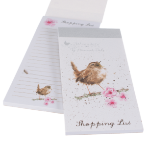 Magnet Block Shopping List VOGEL von Wrendale Designs aus England