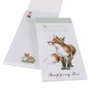 Magnet Block Shopping List FUCHS Bright eyed von Wrendale Designs aus England
