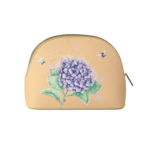 Kosmetiktasche mittel HORTENSIE & BIENE von Wrendale Designs aus England