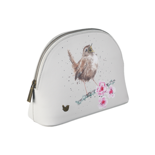 Kosmetiktasche mittel VOGEL von Wrendale Designs aus England