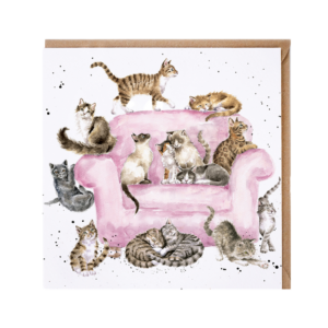 Karte Tiere KATZEN Cattitude von Wrendale Designs