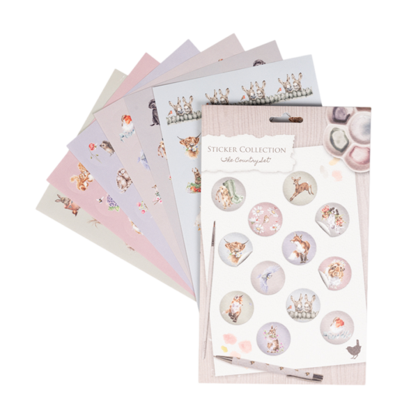 Sticker Set von Wrendale Designs aus England