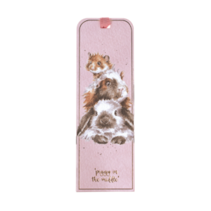 Lesezeichen Piggy in the middle - Wrendale Designs