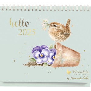 Schreibtischkalender 2025 von Wrendale Designs