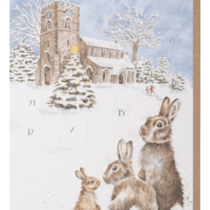 Adventskalender Silent Night - Kaninchen von Wrendale Designs