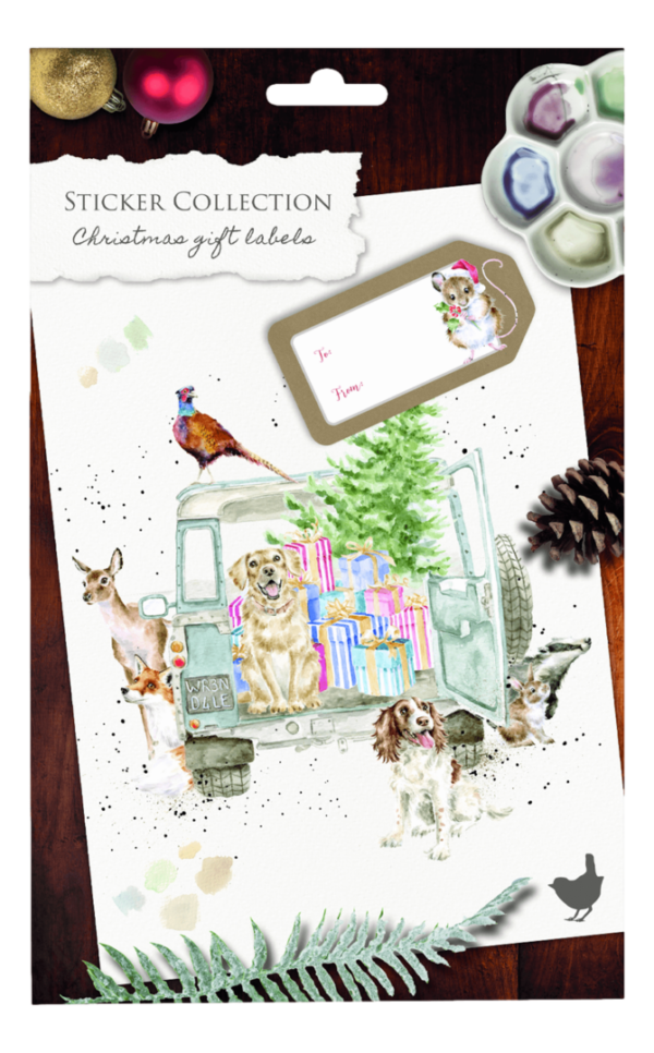 Christmas Sticker To/From von Wrendale Designs aus England