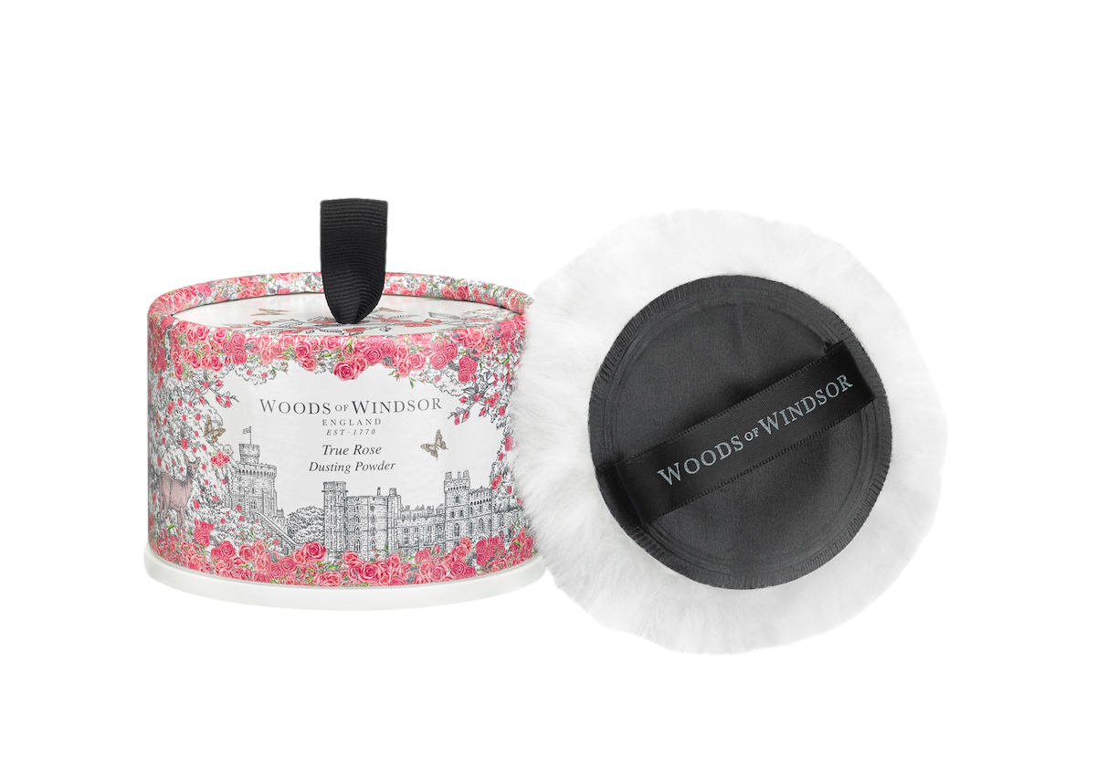 Körperpuder True Rose von Woods of Windsor