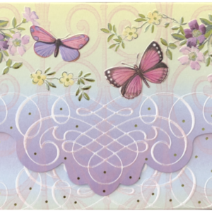 Carol Wilson Karten: Charlottes Butterflies (Charlottes Schmetterling)