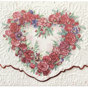 Carol Wilson Karten: Rose Heart (Rosenherz)