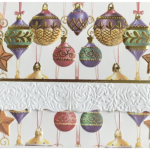 Carol Wilson Weihnachtskarten Christmas Baubles (Weihnachtskugeln)