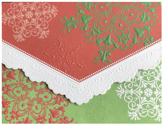 Carol Wilson Weihnachtskarten Fancy Snowflakes (Schneeflocken)