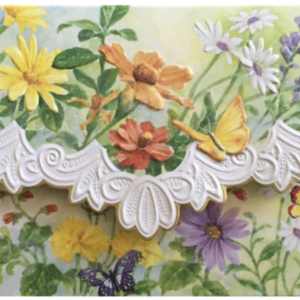 Carol Wilson Karten: Butterflies & Flowers (Schmetterling & Blumen)